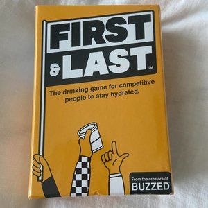 First & Last - Competitive Drinking Game Card Game